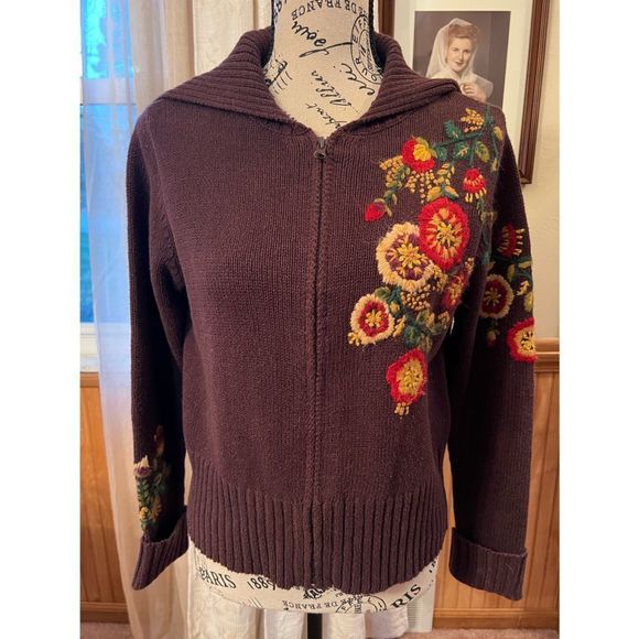 Victoria Jones Petites Vintage Sweater - Picture 2 of 3